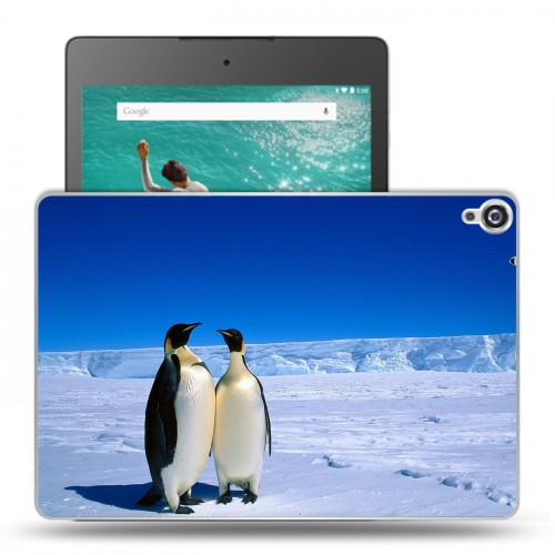 Дизайнерский пластиковый чехол для Google Nexus 9 Пингвины