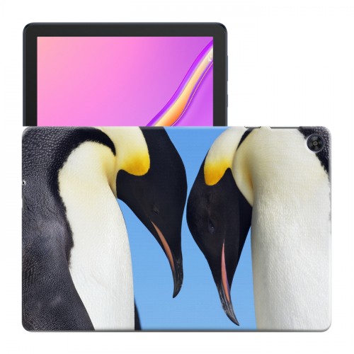 Дизайнерский силиконовый чехол для Huawei MatePad T10 Пингвины