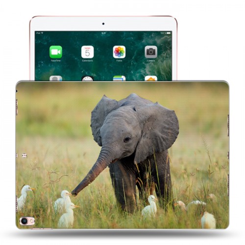 Дизайнерский силиконовый чехол для Ipad Pro 10.5 Слоны