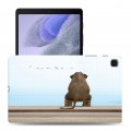 Дизайнерский силиконовый чехол для Samsung Galaxy Tab A7 lite Слоны