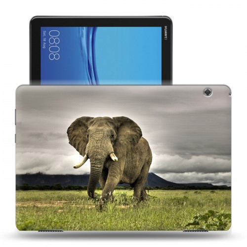 Дизайнерский силиконовый чехол для Huawei MediaPad T5 Слоны