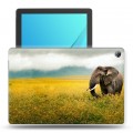 Дизайнерский силиконовый чехол для Huawei MediaPad M5 10.8 Слоны