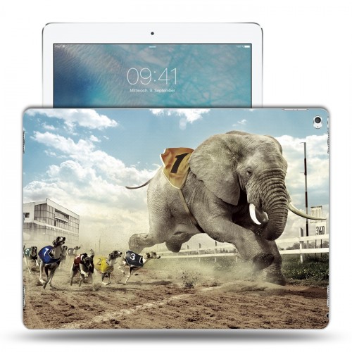 Дизайнерский пластиковый чехол для Ipad Pro Слоны