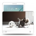 Дизайнерский силиконовый чехол для Samsung Galaxy Tab S2 9.7 Щенки