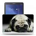 Дизайнерский силиконовый чехол для Samsung Galaxy Tab E 9.6 Щенки