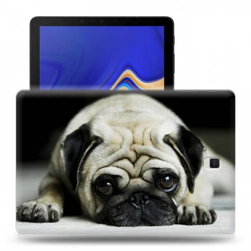 Дизайнерский силиконовый чехол для Samsung Galaxy Tab S4 Щенки