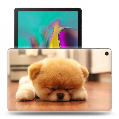 Дизайнерский силиконовый чехол для Samsung Galaxy Tab A 10.1 (2019) Щенки