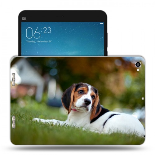 Дизайнерский силиконовый чехол для Xiaomi Mi Pad 2 Щенки