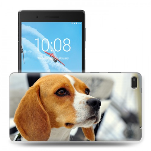 Дизайнерский силиконовый чехол для Lenovo Tab 4 7 Essential Собаки