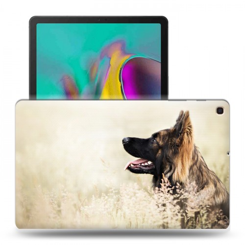Дизайнерский силиконовый чехол для Samsung Galaxy Tab A 10.1 (2019) Собаки