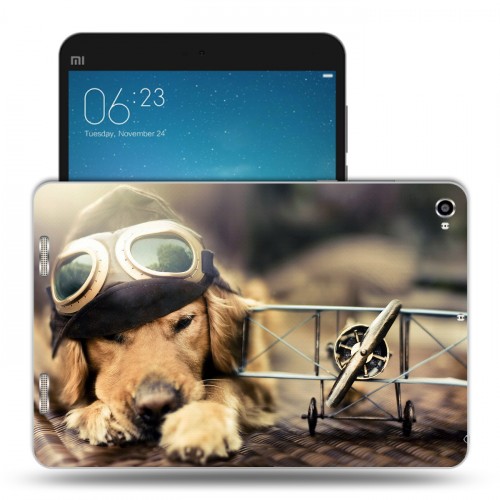 Дизайнерский силиконовый чехол для Xiaomi Mi Pad 2 Собаки