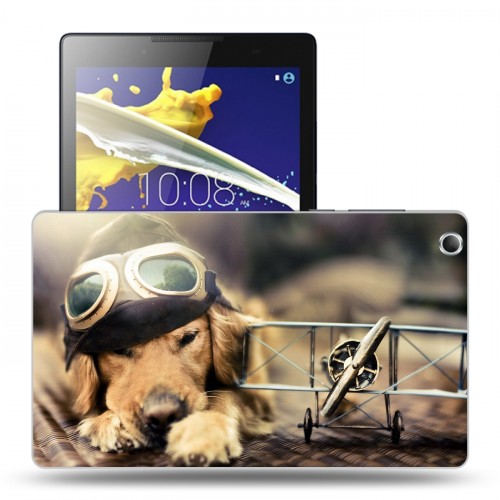 Дизайнерский силиконовый чехол для Lenovo Tab 2 A8 Собаки