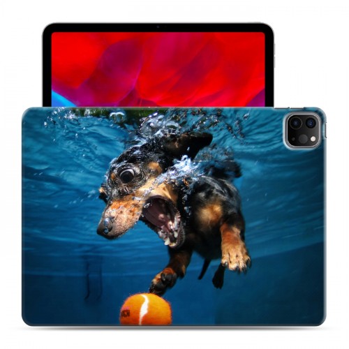 Дизайнерский силиконовый чехол для Ipad Pro 11 (2020) Собаки