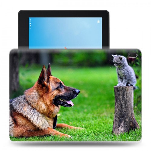 Дизайнерский силиконовый чехол для Lenovo Tab E10 Собаки