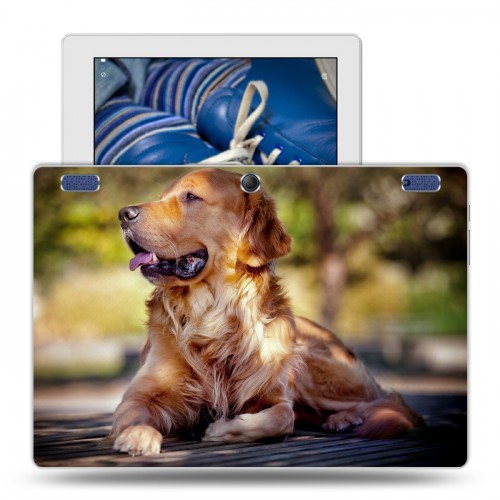 Дизайнерский силиконовый чехол для Lenovo Tab 2 A10-30 Собаки