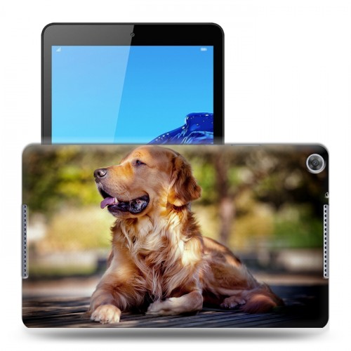 Дизайнерский силиконовый чехол для Huawei MediaPad M5 lite 8 Собаки