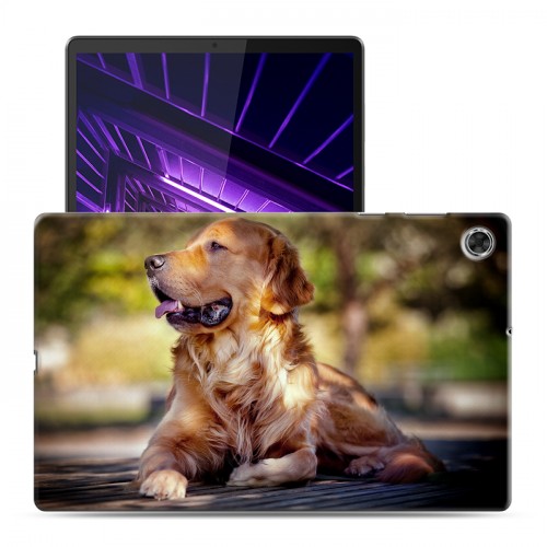 Дизайнерский силиконовый чехол для Lenovo Tab M10 Plus Собаки