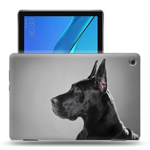 Дизайнерский силиконовый чехол для Huawei MediaPad M5 Lite Собаки