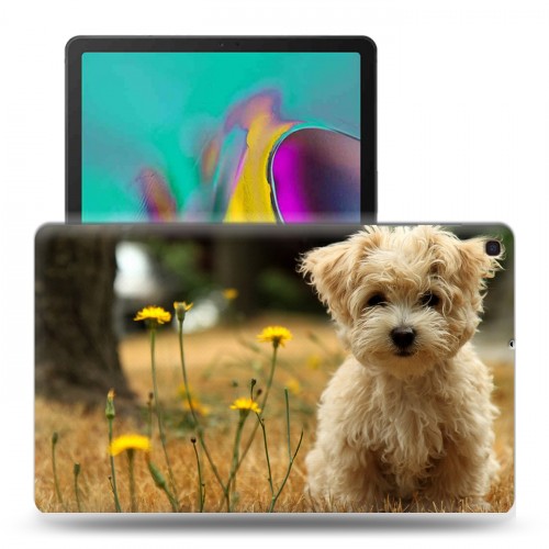 Дизайнерский силиконовый чехол для Samsung Galaxy Tab A 10.1 (2019) Собаки