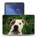 Дизайнерский силиконовый чехол для Samsung Galaxy Tab E 9.6 Собаки