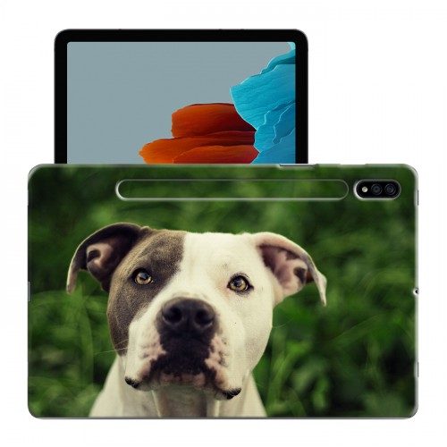 Дизайнерский силиконовый чехол для Samsung Galaxy Tab S7 Собаки