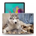 Дизайнерский пластиковый чехол для Samsung Galaxy Tab S5e Собаки