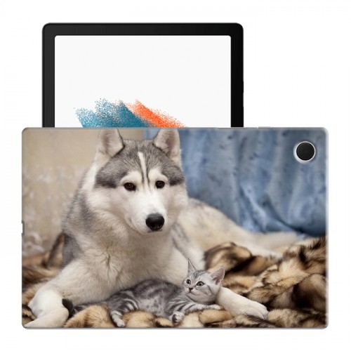 Дизайнерский силиконовый чехол для Samsung Galaxy Tab A8 10.5 (2021) Собаки