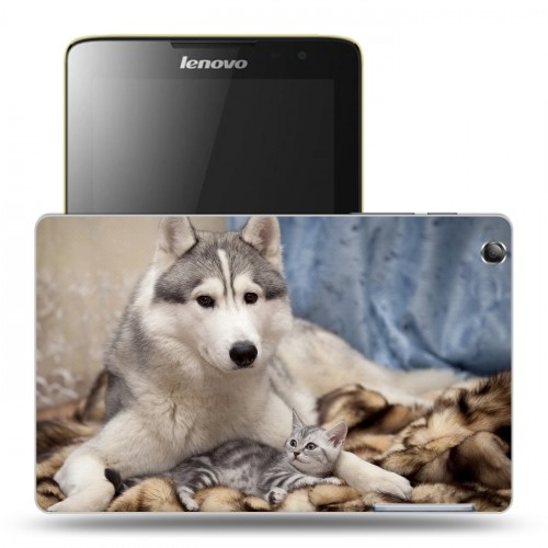 Дизайнерский силиконовый чехол для Lenovo IdeaTab A5500 Собаки
