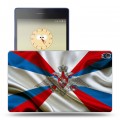 Дизайнерский силиконовый чехол для Lenovo Tab 3 8 Plus Российский флаг