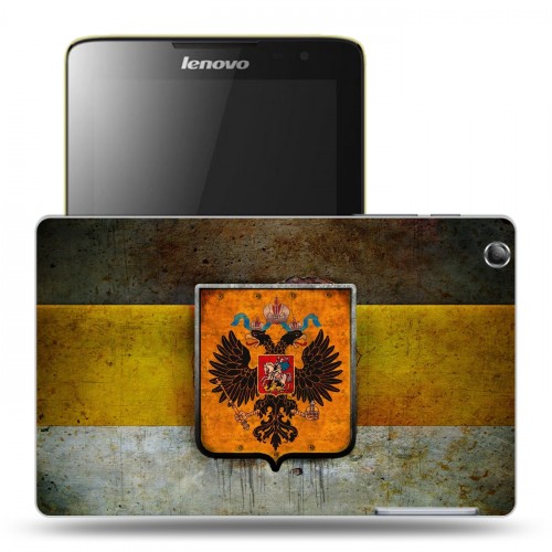Дизайнерский силиконовый чехол для Lenovo IdeaTab A5500 Российский флаг