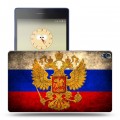 Дизайнерский силиконовый чехол для Lenovo Tab 3 8 Plus Российский флаг