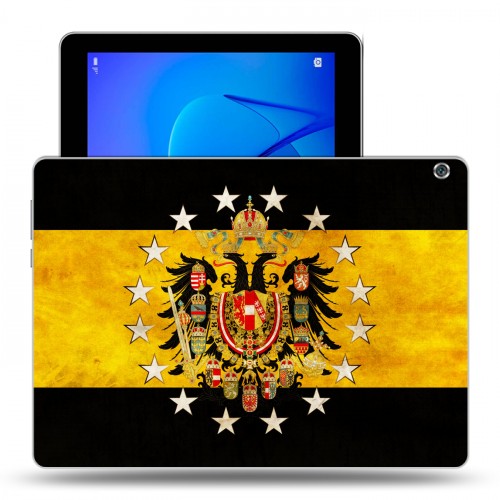 Дизайнерский силиконовый чехол для Huawei MediaPad M3 Lite 10 Российский флаг