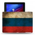 Дизайнерский силиконовый чехол для ASUS ZenPad 10 Российский флаг