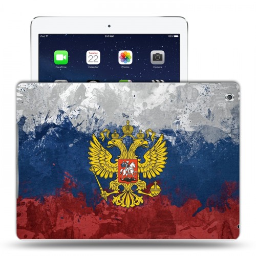 Дизайнерский силиконовый чехол для Ipad Air Российский флаг