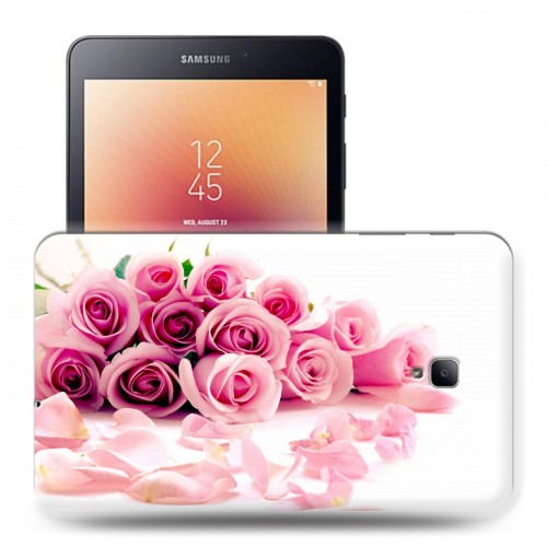 Дизайнерский силиконовый чехол для Samsung Galaxy Tab A 8.0 (2017) Розы