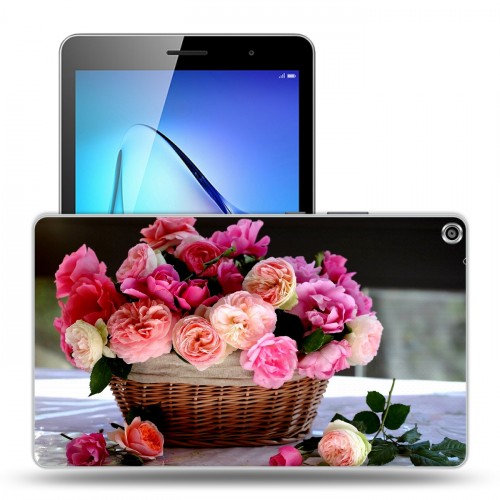 Дизайнерский силиконовый чехол для Huawei MediaPad T3 8 Розы