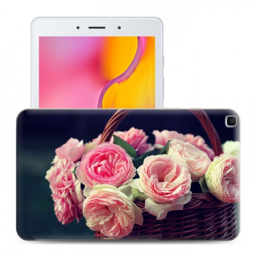 Дизайнерский силиконовый чехол для Samsung Galaxy Tab A 8.0 (2019) Розы