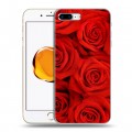 Дизайнерский силиконовый чехол для Iphone 7 Plus / 8 Plus Розы