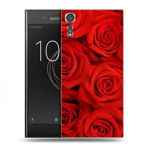 Дизайнерский пластиковый чехол для Sony Xperia XZs Розы