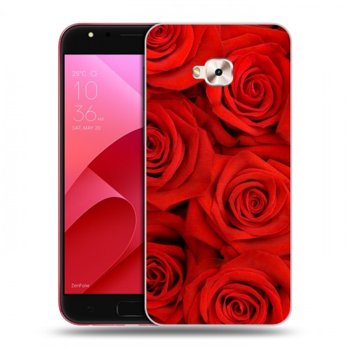 Дизайнерский пластиковый чехол для ASUS ZenFone 4 Selfie Pro Розы