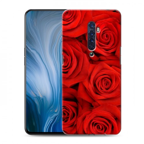 Дизайнерский пластиковый чехол для OPPO Reno2 Z Розы