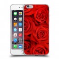 Дизайнерский силиконовый чехол для Iphone 6 Plus/6s Plus Розы