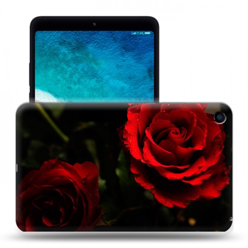 Дизайнерский силиконовый чехол для Xiaomi Mi Pad 4 Розы