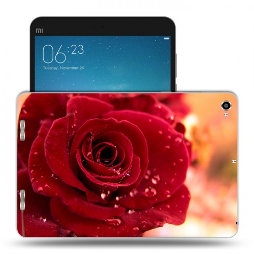 Дизайнерский силиконовый чехол для Xiaomi Mi Pad 2 Розы