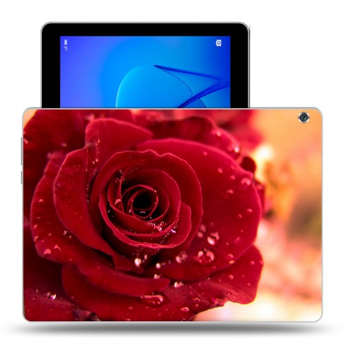 Дизайнерский силиконовый чехол для Huawei MediaPad M3 Lite 10 Розы