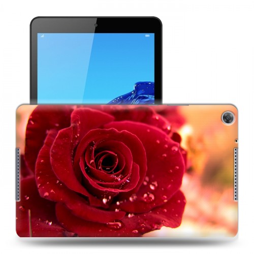 Дизайнерский силиконовый чехол для Huawei MediaPad M5 lite 8 Розы