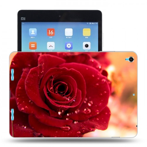 Дизайнерский силиконовый чехол для Xiaomi MiPad Розы