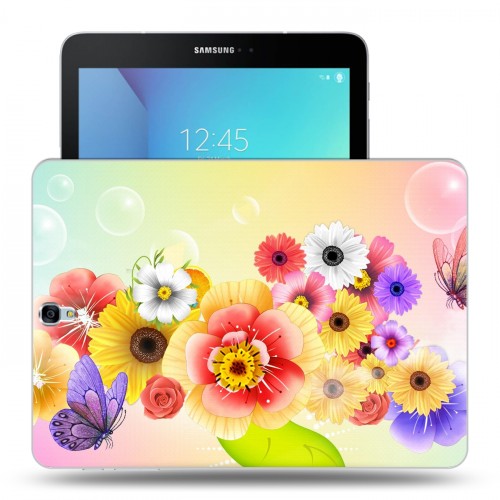 Дизайнерский силиконовый чехол для Samsung Galaxy Tab S3 Бабочки