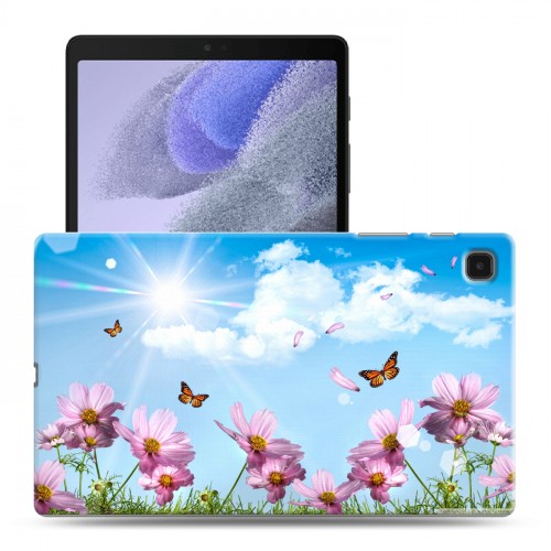 Дизайнерский силиконовый чехол для Samsung Galaxy Tab A7 lite Бабочки