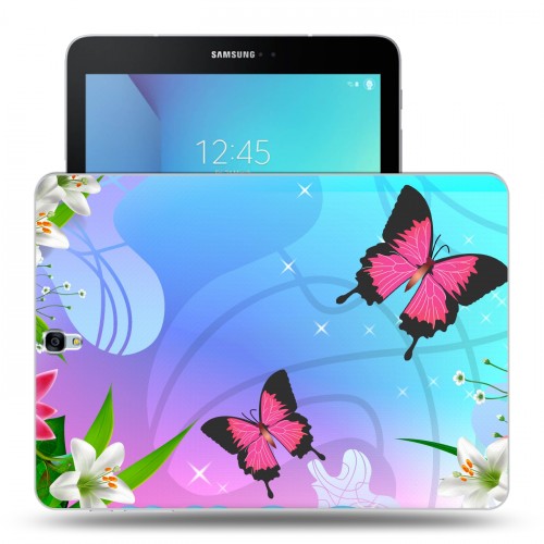 Дизайнерский силиконовый чехол для Samsung Galaxy Tab S3 Бабочки